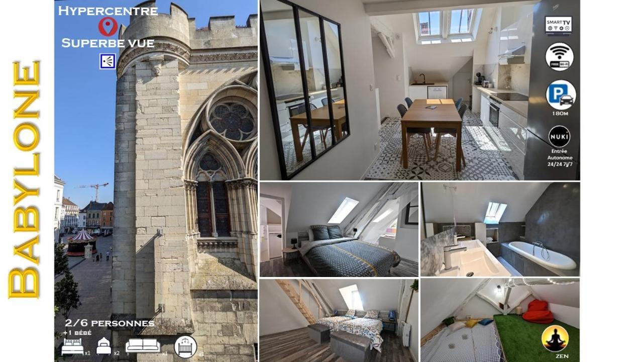 3 Appartements Premium Au Pied De La Cathedrale - Hypercentre Sens Eksteriør billede