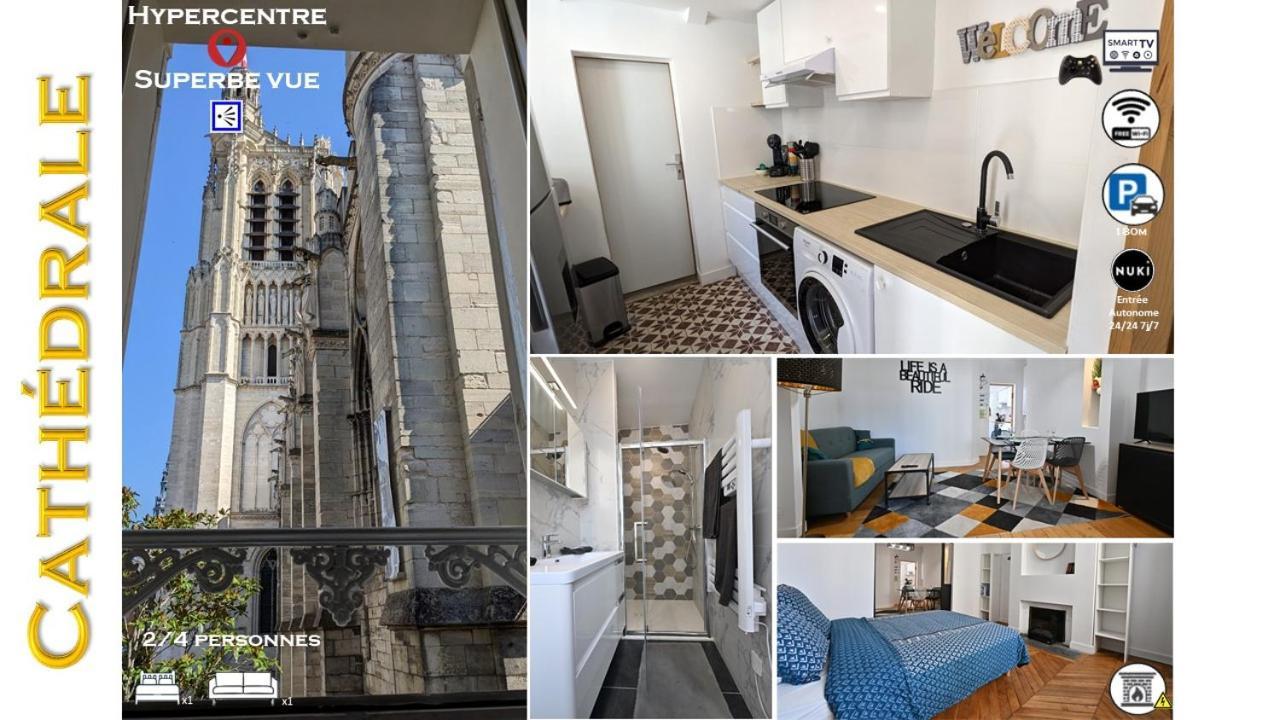 3 Appartements Premium Au Pied De La Cathedrale - Hypercentre Sens Eksteriør billede